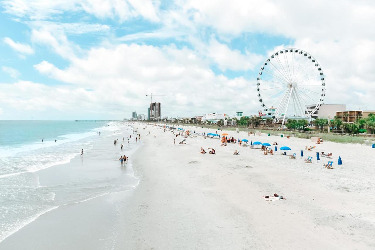 Ocean Front Comfy Condo W/Kitchen, Sleeps 4, Snowbird Paradise Myrtle Beach Exterior foto